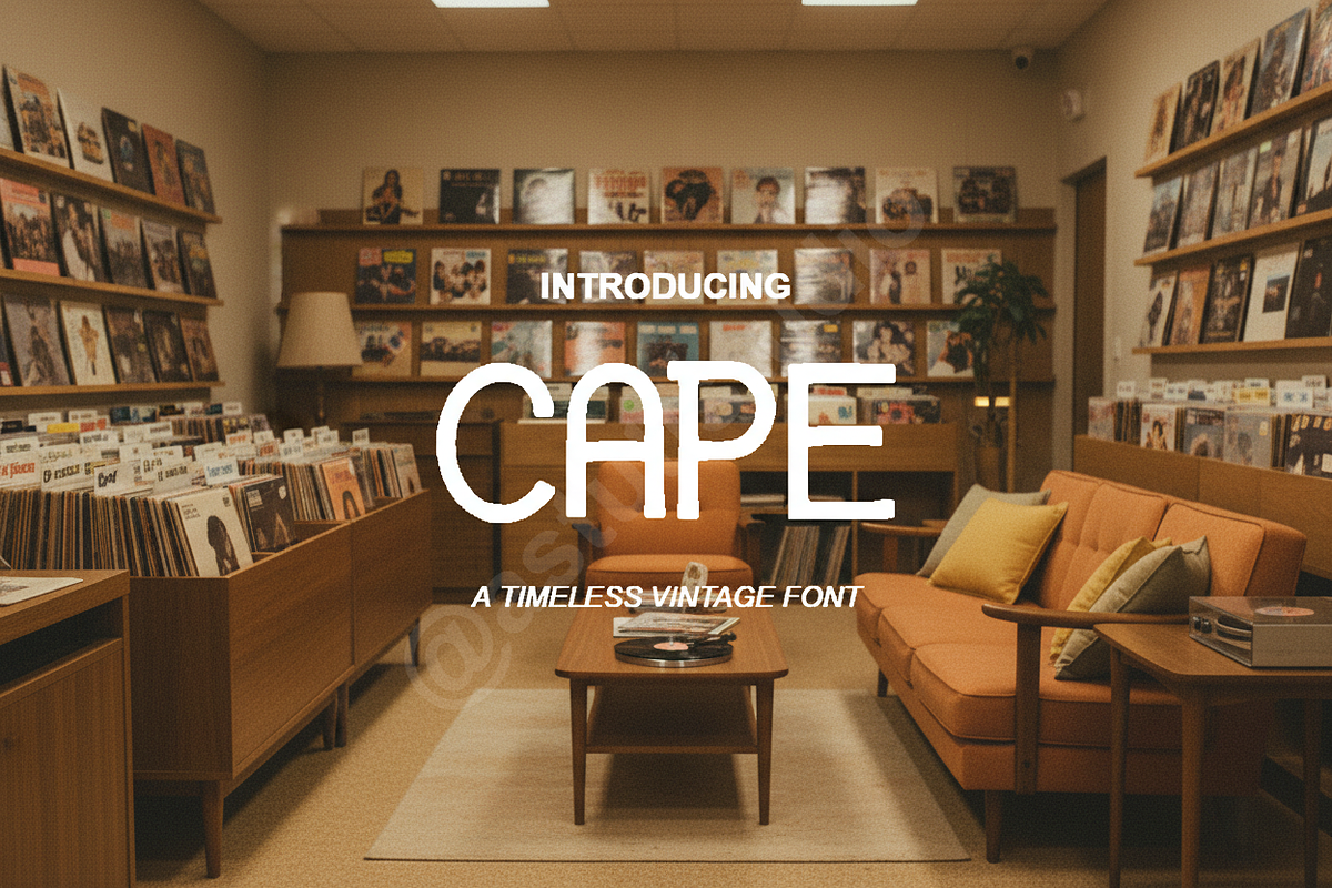 Cape | Elegant High-Contrast Serif T, a Font by Astuti Studio (Photo 1 of 16)