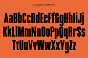 Warlock - Condensed Font, a Sans Serif Font by Umitype (Thumbnail 9 of 10)