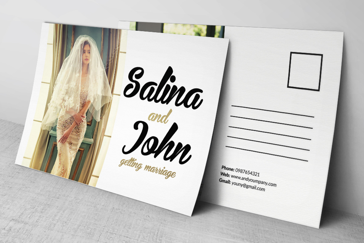 Save The Date Postcard Template, an Invitation Template by Business Flyers (Photo 3 of 3)