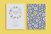 Flower Fever | Birthday Invitation, an Invitation Template by Mercato del Sole (Thumbnail 3 of 3)