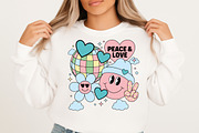 Retro Valentine Png,Valentines Vibes, an Illustration by Designking (Thumbnail 5 of 6)