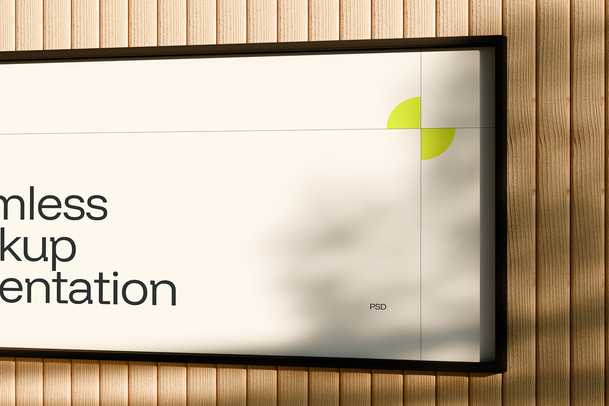 Billboard Wall Street Mockup, an Advertising Mockup by SLAB! Design (Photo 7 of 7)