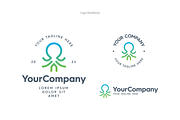 Minimal Modern Octopus Logo, a Branding & Logo Template by Minimalist Logos (Thumbnail 2 of 5)