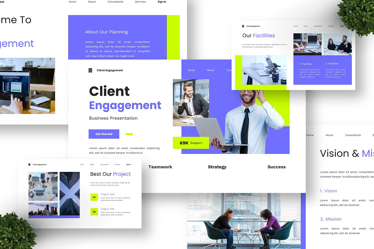 Client Engagement - Business PPT preview 5