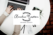 Something Exquisite script font, a Script Font by Ana's Fonts (Thumbnail 5 of 9)