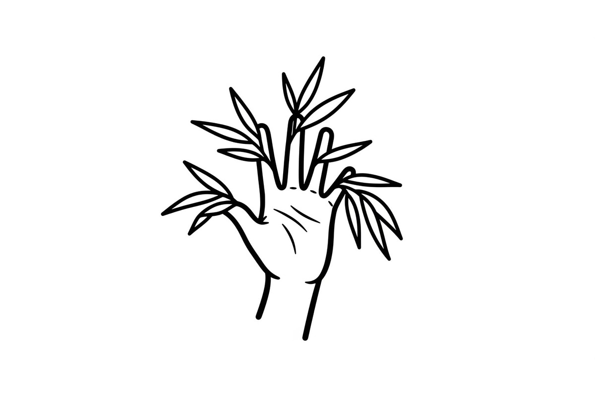 Hand Plant Growth Bundle, an Illustration by yasushie (Photo 4 of 31)
