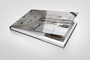 Landscape Book Mock-Up, a Print Template by idesignstudio (Thumbnail 1 of 5)