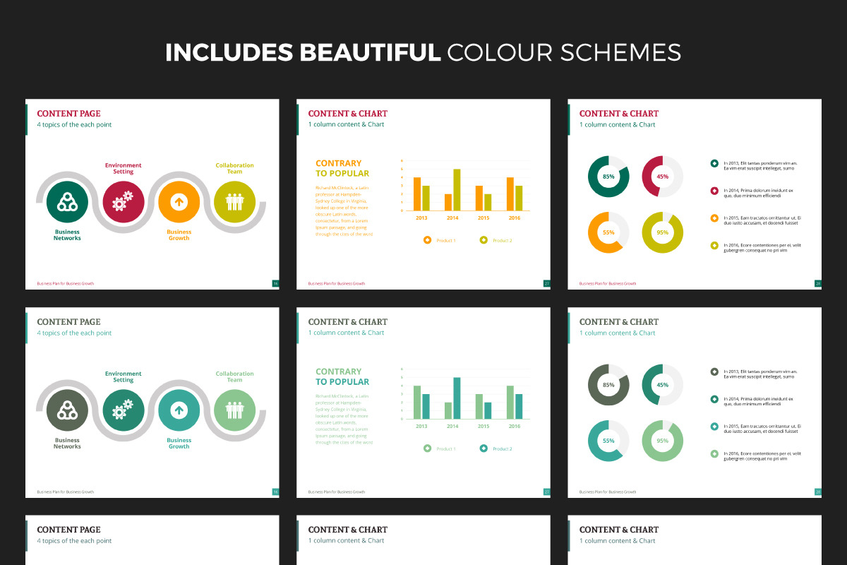 Business Plan PowerPoint Template, a Presentation Template by Wipavee (Photo 5 of 5)
