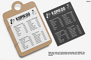 KOPIKOO, a Font by Pinisi ART (Thumbnail 3 of 10)