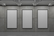 Poster Mockups, a Mockup by Kenrichi (Thumbnail 2 of 4)