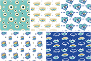 Eyes Doodles, a Pattern Graphic by Suphansa (Thumbnail 9 of 9)