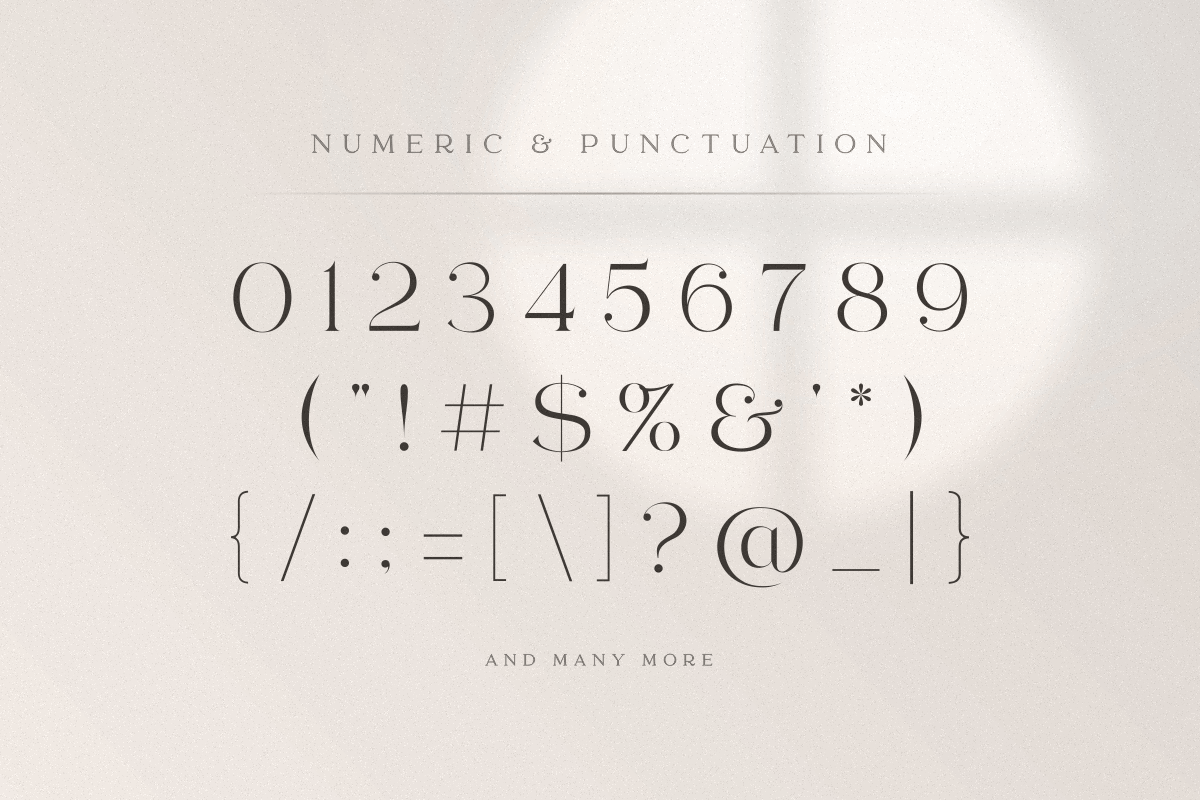 abigail - unique ligature font, a Serif Font by Sensatype (Photo 21 of 32)