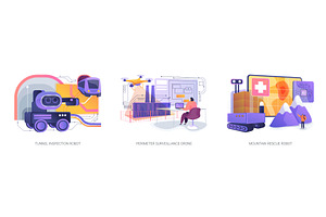 Robotic Systems for Inspection and, a Technology Illustration by Visual Generation