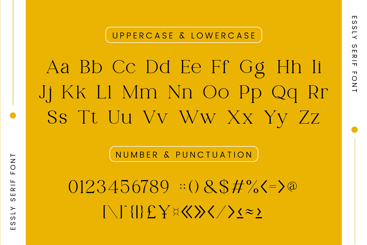 Essly Serif Font, a Serif Font by Idea Studio (Photo 9 of 11)