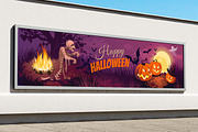 Halloween. Banners, a Decorative Illustration by Yulia Ogneva (Thumbnail 5 of 5)
