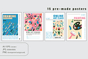 Art & Craft Bundle elements patterns, an Object Graphic by Lena Nikolaeva (Thumbnail 13 of 17)