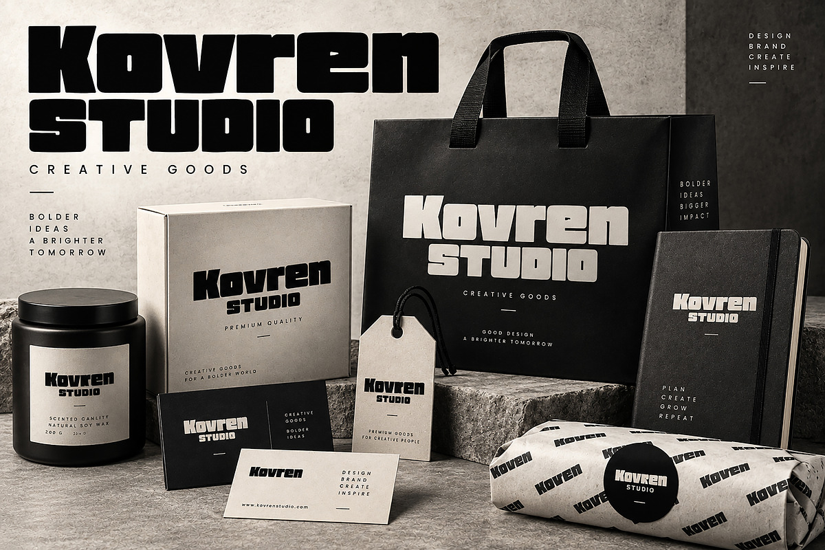 Kovren, a Slab Serif Font by Wow Magic (Photo 4 of 5)