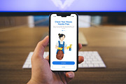 Cleanshi – Home Cleaning UI App, an App Template by productype1 (Thumbnail 5 of 5)