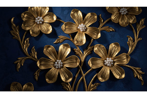 Opulent floral wall decoration made, a Nature Photo by Igor Tichonow