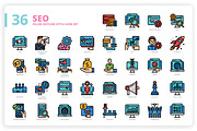 3,600 Icons x3 Styles, an Outline Icon by monkik (Thumbnail 252 of 299)