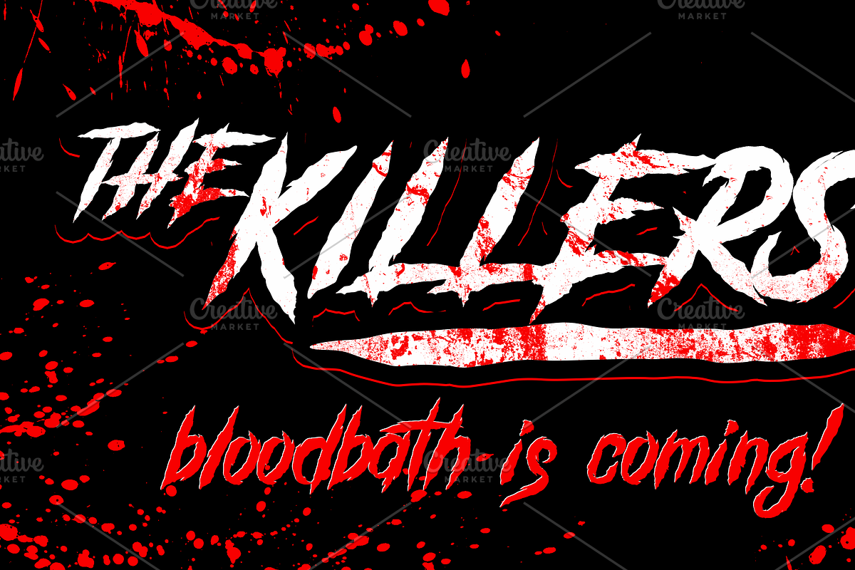 Grind and Death Typeface preview 3