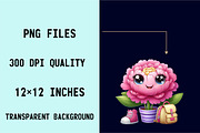 Kindergarten Nursery Kids Peony Sub, an Illustration by SVGArt (Thumbnail 5 of 8)