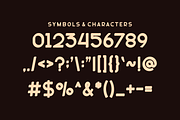 Dergo - Modern Sans Serif Font, a Sans Serif Font by lelevien (Thumbnail 3 of 4)