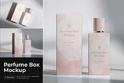Perfume Box Mockup, a Cups & Container Mockup by Pitchlook.Studio (Thumbnail 1 of 4)