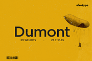 Dumont | 27 styles [95% OFF], a Sans Serif Font by Alvotype (Thumbnail 1 of 5)