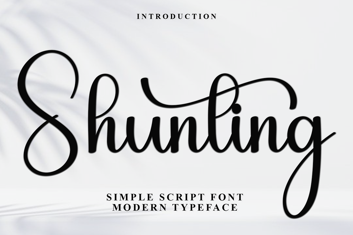 Shunting, a Handwritten Font by InermediaSTUDIO (Photo 1 of 7)