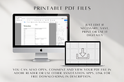 2025 Printable Calendar Template, a Stationery Template by BRANDcontent (Thumbnail 6 of 7)