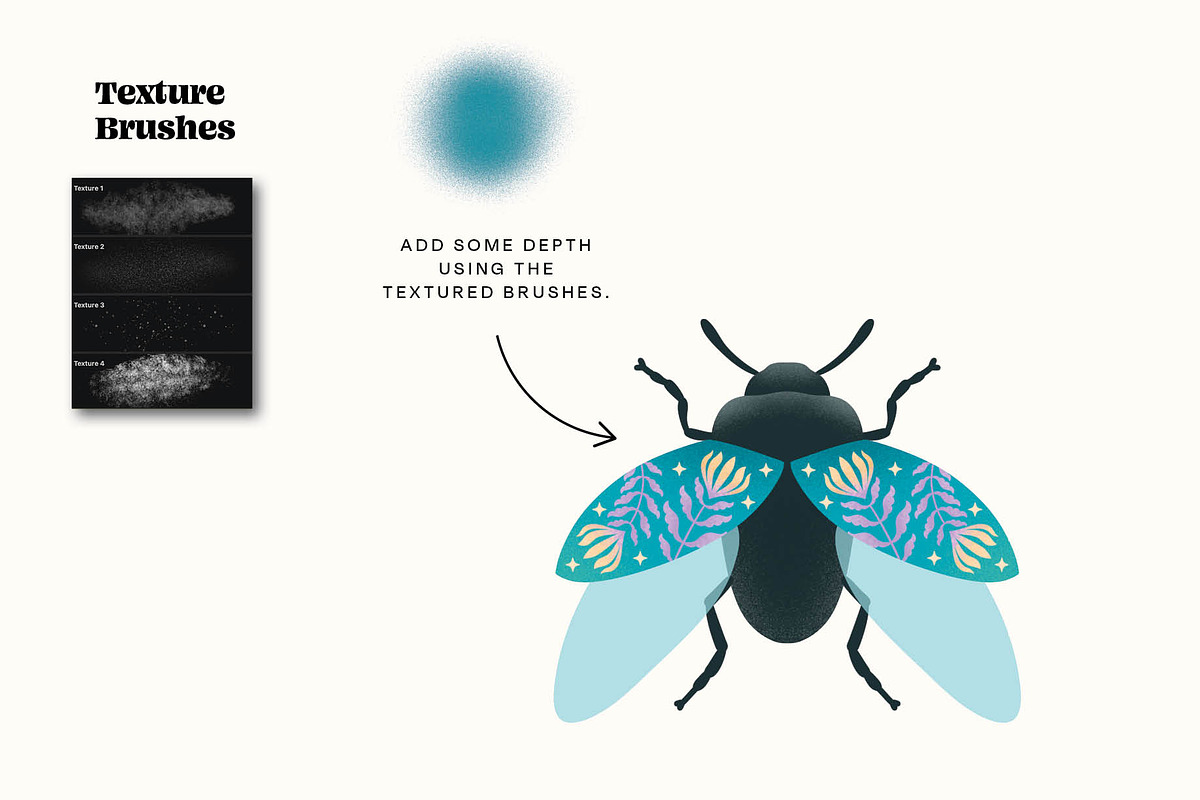 Ladybug Creator for Procreate, a Brush Add-On by Pencil Twist (Photo 4 of 10)