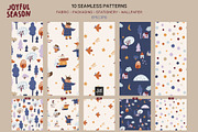 Joyful Season — Winter Clipart, a Seasonal Illustration by avdnadi (Thumbnail 10 of 11)
