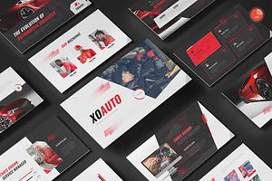 Automotive PowerPoint, a Presentation Template by Pixslides