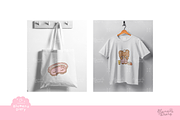 Bedtime Routine Cute Bear Clipart, an Animal Illustration by Blumensdiary (Thumbnail 4 of 6)