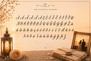 Evermore Lane - Romantic Script Font, a Script Font by overlaytemplates (Thumbnail 5 of 5)