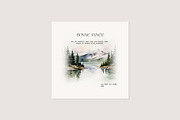 -30% Watercolor Winter Scene Clipart, a Seasonal Illustration by bloomscape (Thumbnail 10 of 10)