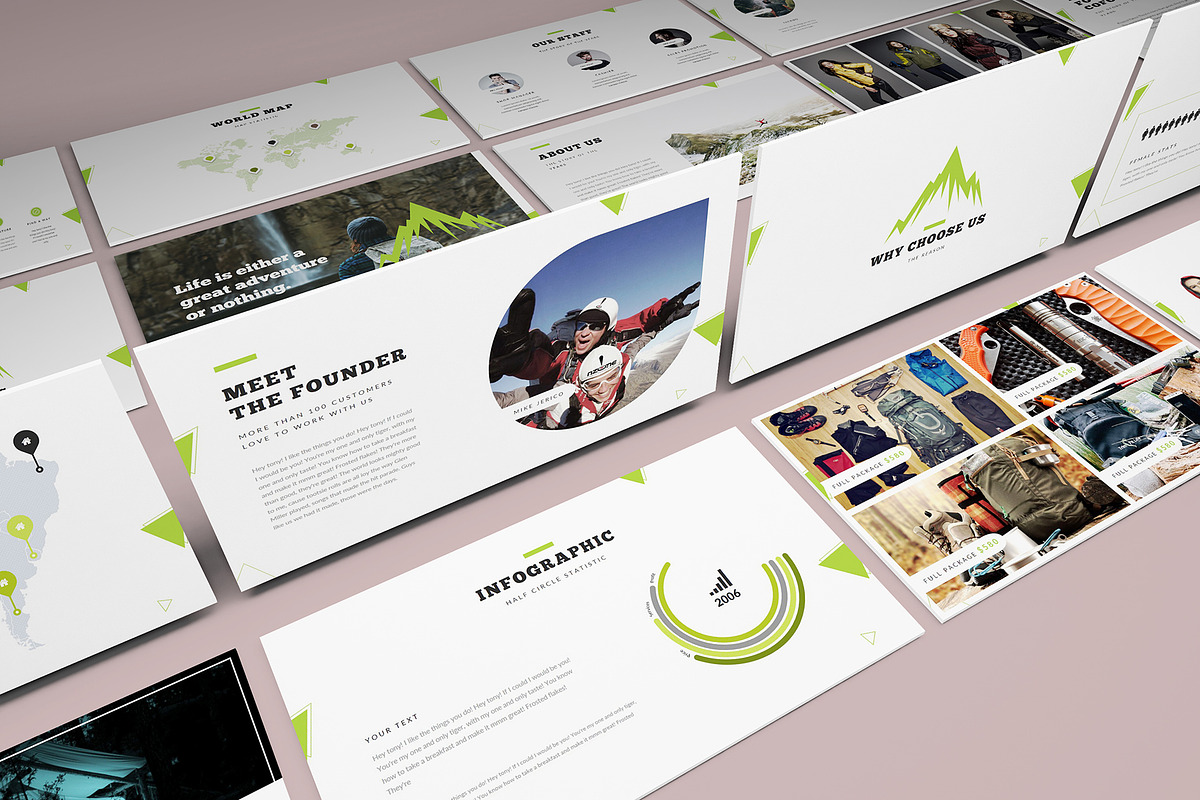 Adventure Shop Keynote Template, a Presentation Template by Incools Stokie (Photo 4 of 10)