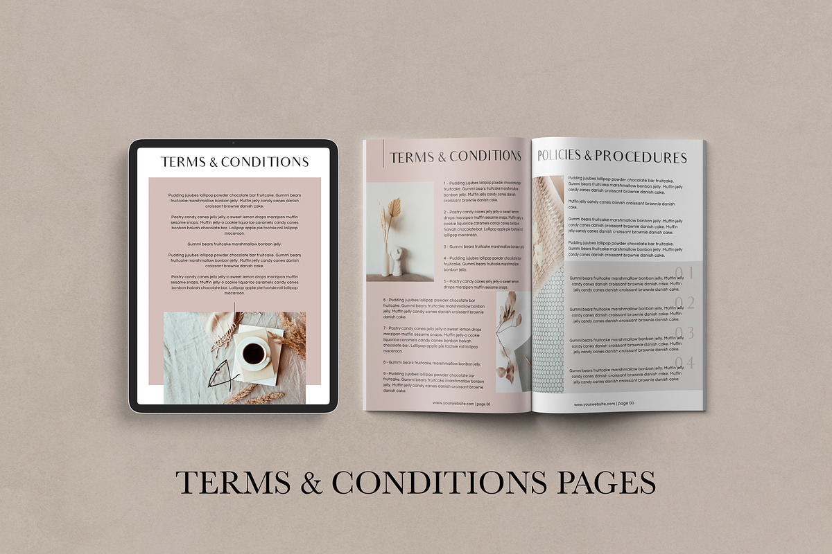 Client Welcome Packet Template | IVY, a Magazine Template by Studio Next (Photo 9 of 12)