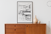 Hand-Drawn Interior Design Sketches, an Architecture Photo by Lumeno (Thumbnail 4 of 5)