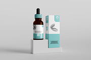 Dropper Bottle and box mockup, a Mockup by Graphic_world89 (Thumbnail 3 of 12)