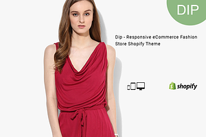 Dip – eCommerce Fashion Sopify Theme, a Shopify Template by ThemeTidy Shopify Agency