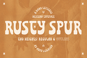 RUSTY SPUR By Abby Leighton