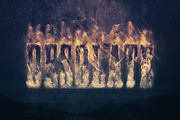 Real Smoke Logo Text Effect, a Product Mockup by Giallo (Thumbnail 7 of 7)