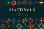Kinetismus - vector set, a Pattern Graphic by Deveze Art & Co (Thumbnail 1 of 10)
