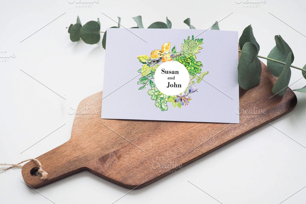 Watercolor herbs & spices collection, a Graphic by miminoshka (Photo 9 of 9)