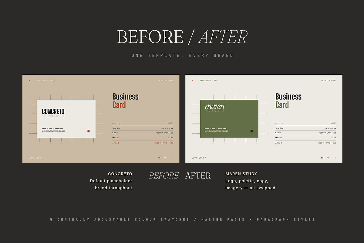 CONCRETO / Brand Guidelines Template, a Branding & Logo Template by Leleka.Store (Photo 6 of 23)