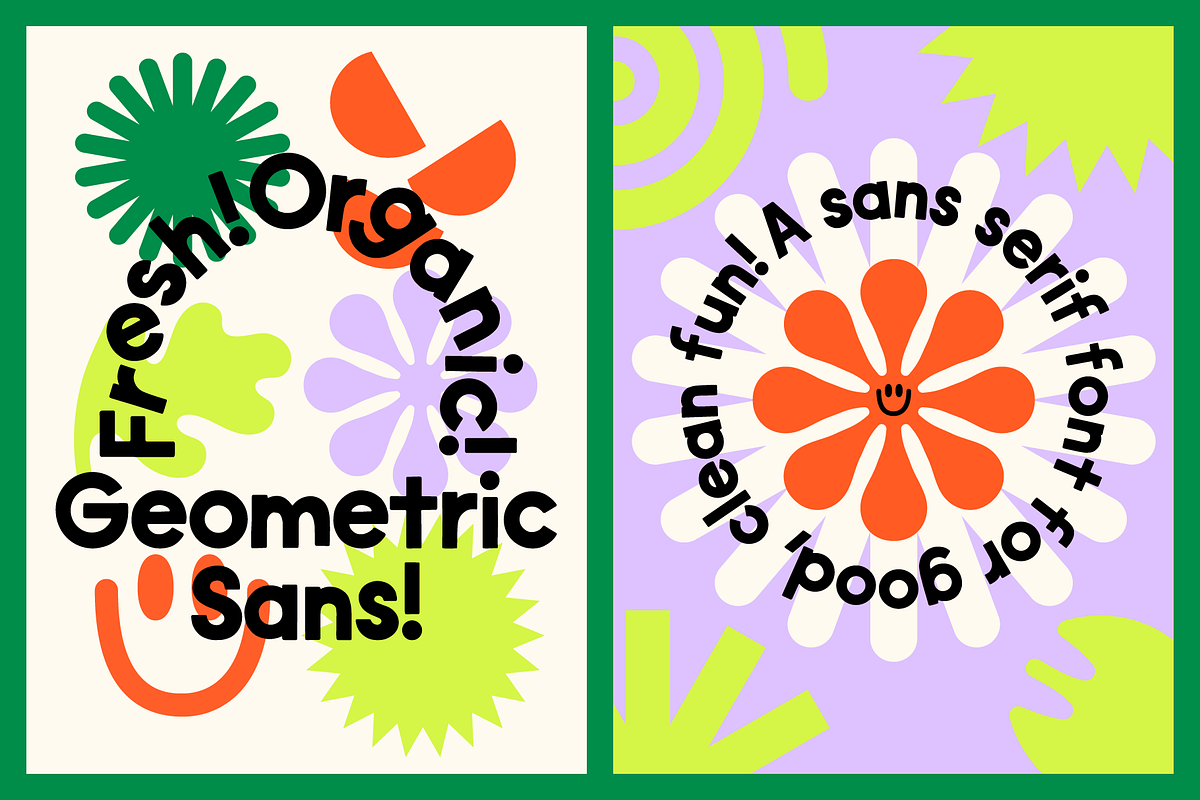 Super Happy Good Time! Font Bundle, a Sans Serif Font by Meg Lewis Fun House (Photo 6 of 8)