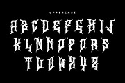 Aligator - Deathmetal Font, a Blackletter Font by Garisman Std (Thumbnail 10 of 12)