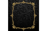 Vintage gold frame, a Decorative Illustration by RODINA (Thumbnail 1 of 3)